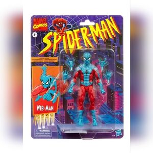 Hasbro Marvel Web-Man Figure Inverted Spider-Man Colors